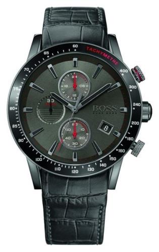 Hugo Boss Miesten kello 1513445 Rafale Harmaa/Nahka Ø45 mm