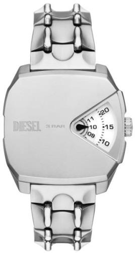 Diesel Miesten kello DZ2170 D.V.A. Valkoinen/Teräs Ø40 mm