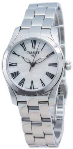 Tissot Naisten kello T112.210.11.113.00 T-Wave Valkoinen/Teräs Ø30