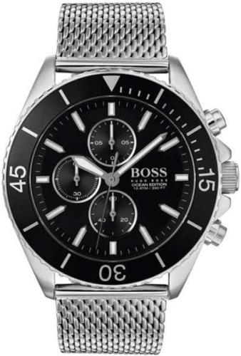 Hugo Boss Miesten kello 1513701 Musta/Teräs Ø48 mm