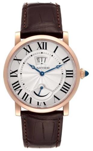 Cartier Miesten kello W1556252 Rotonde De Hopea/Nahka Ø40 mm