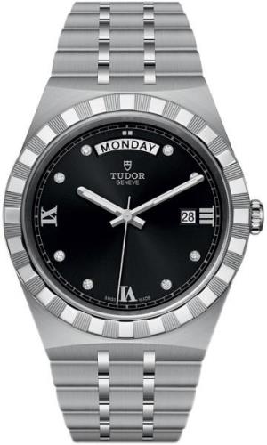 Tudor Miesten kello M28600-0004 Royal Musta/Teräs Ø41 mm