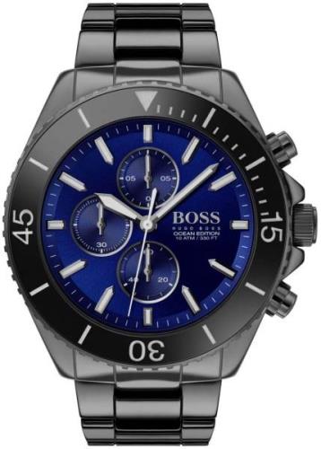 Hugo Boss Miesten kello 1513743 Sininen/Teräs Ø48 mm