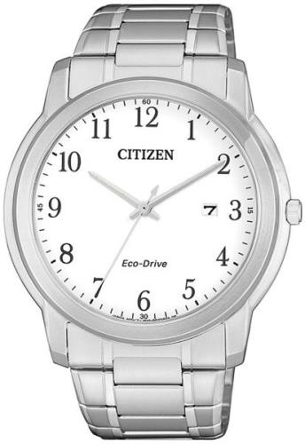 Citizen Miesten kello AW1211-80A Valkoinen/Teräs Ø42 mm