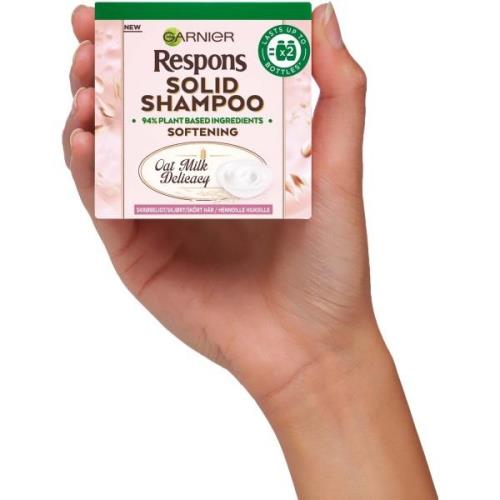 Garnier Respons  Solid Shampoo Oat Milk Delicacy  60 g