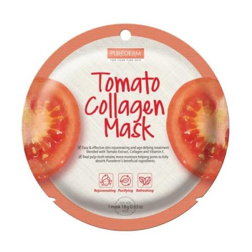 Purederm Tomato Collagen Mask-C 18 g
