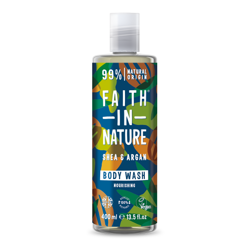 Faith In Nature Body Wash Shea & Argan  400 ml