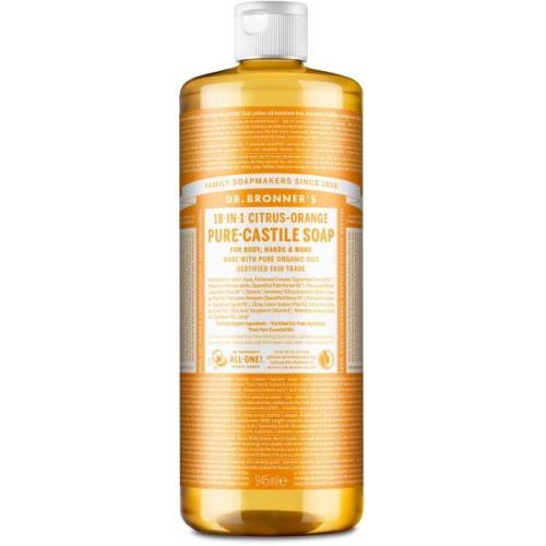 Dr. Bronner's Liquid Soap Citrus-Orange 945 ml