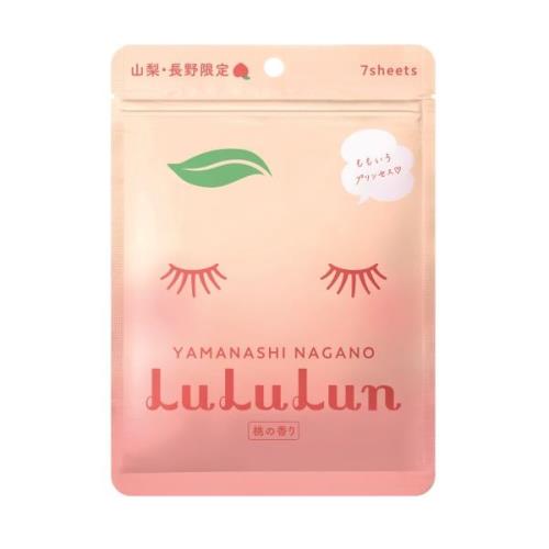 LuLuLun Premium Sheet Mask Yamanashi Peach 7 kpl