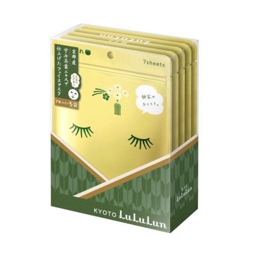 LuLuLun Premium Sheet Mask Kyoto Green Tea 35 kpl