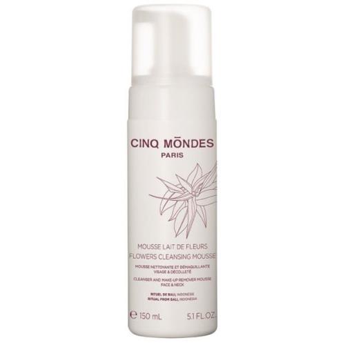 Cinq Mondes Cleanse & Tone Flowers Cleansing Mousse 150 ml