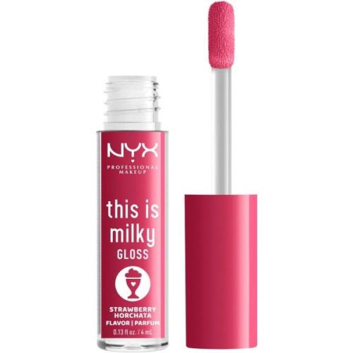 NYX PROFESSIONAL MAKEUP This Is Milky Gloss 10 Strawberry Horchat
