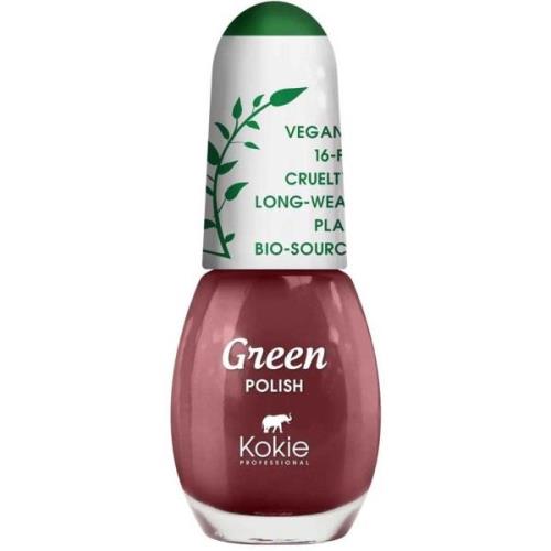 Kokie Cosmetics Green Nail Polish Wild Rose