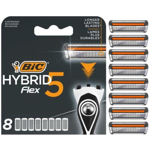 BIC Hybrid 5 Flex Refill 8 kpl