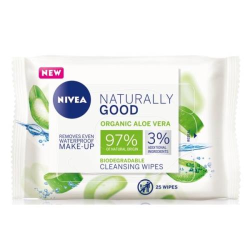 NIVEA Naturally Good Ansiktsservetter Naturally Good Cleansing Wi