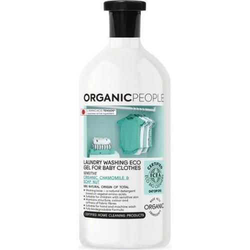 Organic People Laundry Washing Eco Gel For Baby Clothes Sensitive