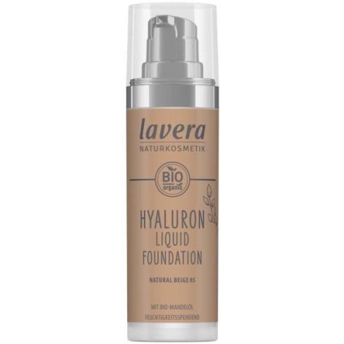 Lavera Hyaluron Liquid Foundation Natural Beige 05