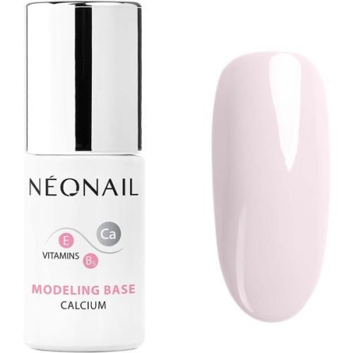 NEONAIL UV Gel Polish Modeling Base Calcium Basic Pink