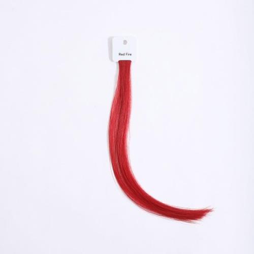 Rapunzel of Sweden Accessories Colour sample 20 cm 6.0 Red Fire