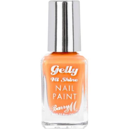 Barry M Gelly Hi Shine Nail Paint Pumpkin