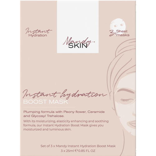 MandySkin Instant Hydration Boost Mask  3 kpl