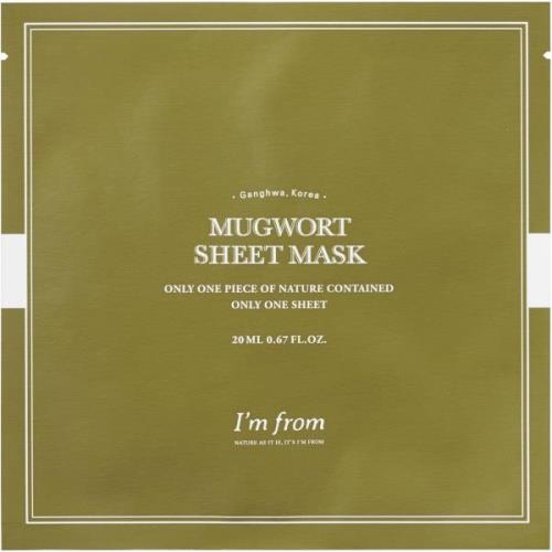 I'm From Mugwort Sheet Mask 1 kpl