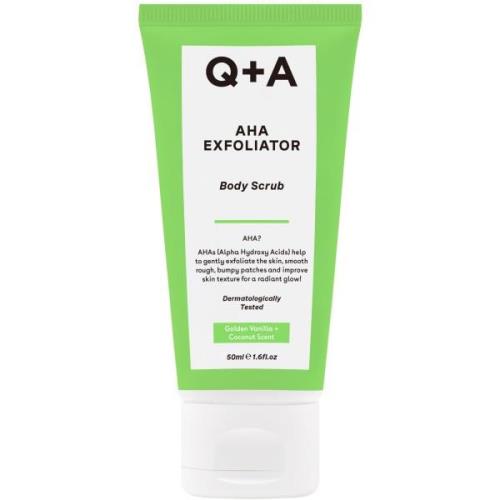 Q+A AHA Exfoliator Body Scrub 50 ml