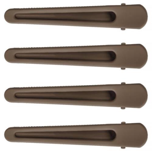 By Lyko Hairclip Set Matte Brown