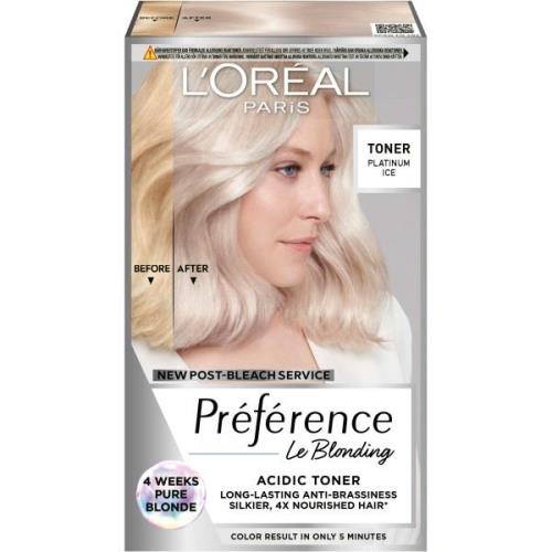 Loreal Paris Préférence Le Blonding Toner Platinum Ice