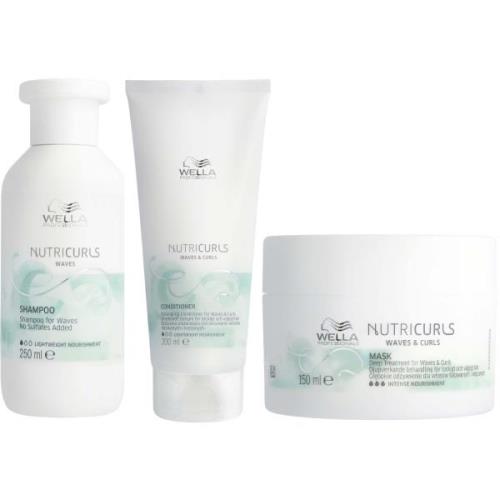 Wella Professionals Nutricurls Waves Trio Package