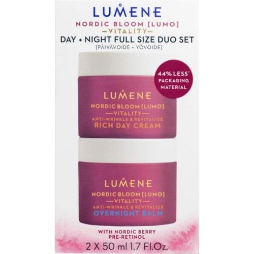 Lumene Nordic Bloom Vitality Day Cream + Overnight Balm Duo Set