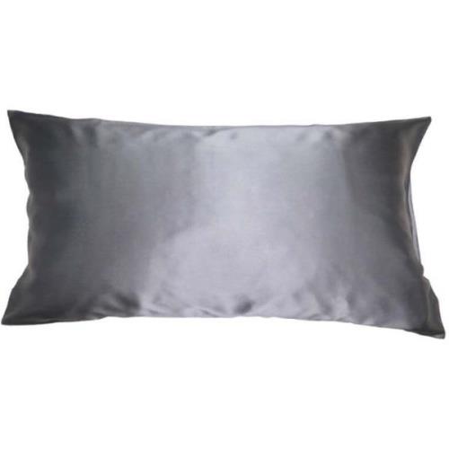 Soft Cloud Mulberry silk pillowcase 40x80  charcoal