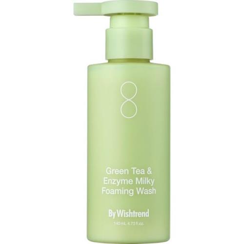 By Wishtrend Green Tea & Enzyme Milky Foaming Wash 140 ml