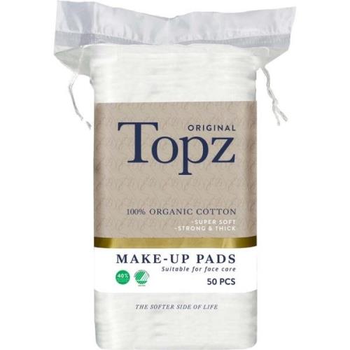 Topz Premium Square Make Up Pads 50 kpl