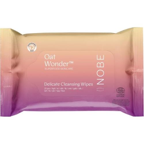 NOBE Oat Wonder™ Delicate Cleansing Wipes 25 kpl