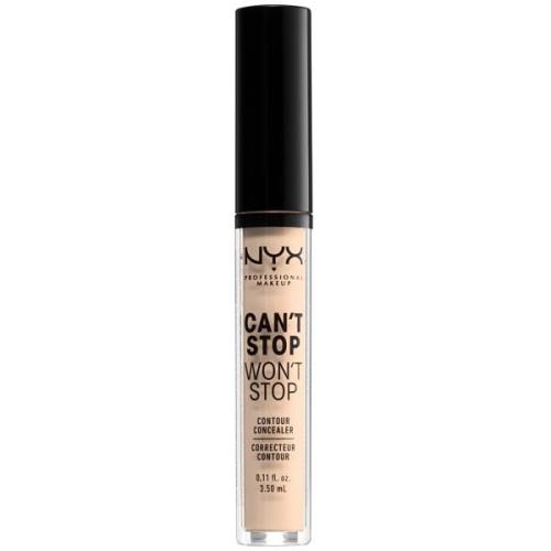 NYX PROFESSIONAL MAKEUP Can't Stop Won't Stop Concealer Light Ivo