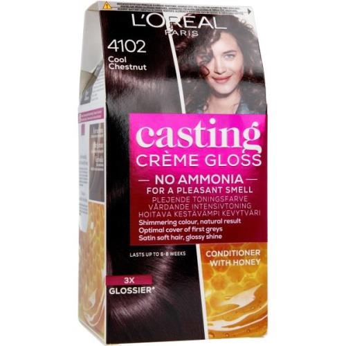 Loreal Paris Casting Crème Gloss Conditioning Color 4102 Cool Che