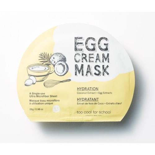 Too Cool For School Egg Cream Mask Hydration 28 g