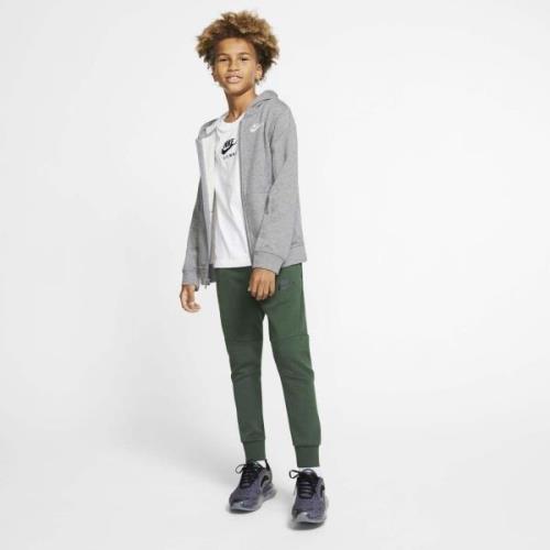 Nike Sportswear Collegetakki  meleerattu harmaa / valkoinen