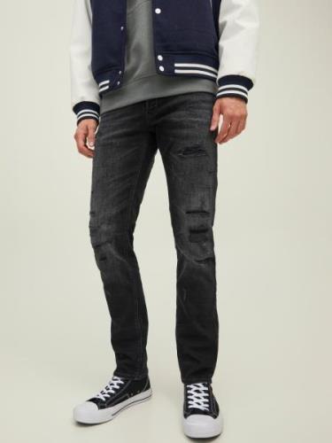 JACK & JONES Farkut 'Glenn Blair'  musta denim