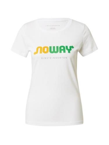 EINSTEIN & NEWTON Paita 'No Way'  keltainen / vihreä / valkoinen