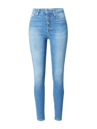 Calvin Klein Jeans Farkut 'HIGH RISE SUPER SKINNY ANKLE'  sininen deni...