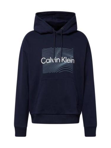 Calvin Klein Collegepaita  vaaleansininen / tummansininen / offwhite