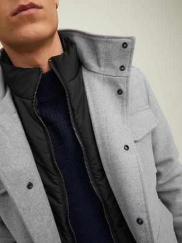 JACK & JONES Välikausitakki 'JJParker'  vaaleanharmaa