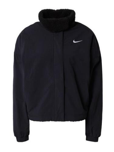 Nike Sportswear Välikausitakki  musta / valkoinen