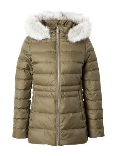 TOMMY HILFIGER Talvitakki 'Tyra'  laivastonsininen / khaki / punainen ...