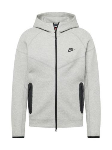 Nike Sportswear Collegetakki 'TCH FLC'  meleerattu harmaa / musta