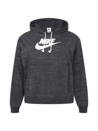 Nike Sportswear Collegepaita  meleerattu musta / valkoinen