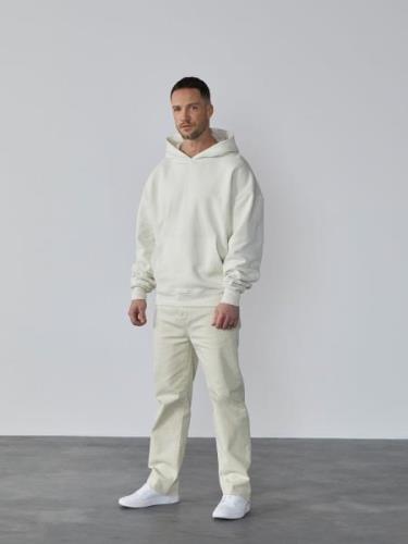 DAN FOX APPAREL Collegepaita 'Dean'  offwhite