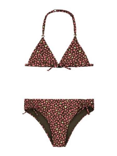 Shiwi Bikini 'LIZZY'  kullankeltainen / kuusi / vaaleanpunainen